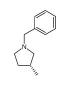 (R)-N-benzyl-3-methylpyrrolidine Structure