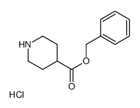 benzyl piperidine-4-carboxylate,hydrochloride Structure