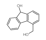 4-(hydroxymethyl)-9H-fluoren-9-ol Structure