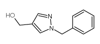 (1-苄基-1H-吡唑-4-基)-甲醇结构式