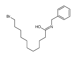 N-benzyl-11-bromoundecanamide结构式