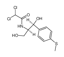 (1RS,2SR)-2-(2,2-dichloro-acetylamino)-1-(4-methylsulfanyl-phenyl)-propane-1,3-diol结构式