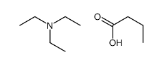 butyric acid, compound with triethylamine (1:1)结构式