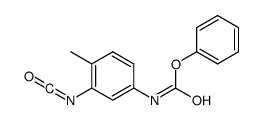 phenyl N-(3-isocyanato-4-methylphenyl)carbamate Structure