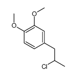 4-(2-chloropropyl)-1,2-dimethoxybenzene结构式