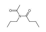 N-n-propyl-acetylbutyramide结构式