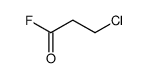 3-chloropropanoyl fluoride Structure