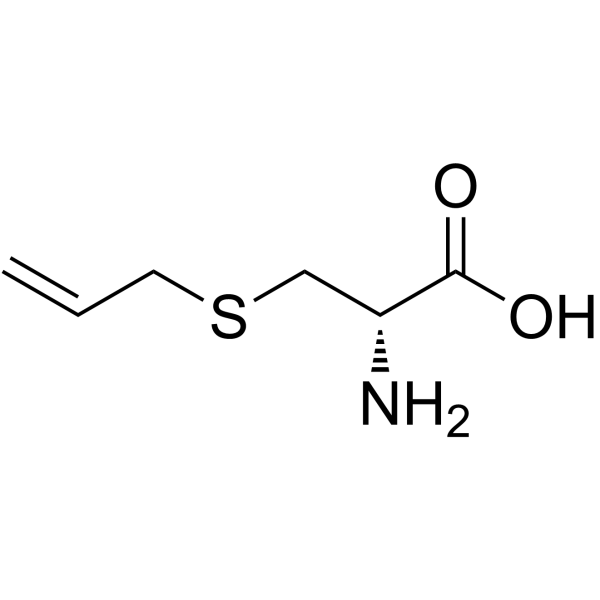 S-烯丙基-D-半胱氨酸结构式