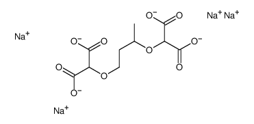 tetrasodium,2-[3-(dicarboxylatomethoxy)butoxy]propanedioate结构式