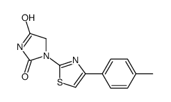 1-[4-(4-methylphenyl)-1,3-thiazol-2-yl]imidazolidine-2,4-dione Structure