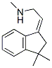 Ethanamine, 2-(2,3-dihydro-3,3-dimethyl-1H-inden-1-ylidene)-N-methyl- (9CI) picture