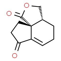 1H,7H-Indeno[3a,4-c]furan-1,7-dione,3,3a,4,5,8,9-hexahydro-,(3aR,9aR)-rel-(9CI) Structure