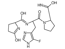 thyrotropin releasing hormone 5-fluoroimidazole structure