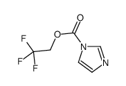 N-(2,2,2-trifluoroethoxycarbonyl)imidazole结构式