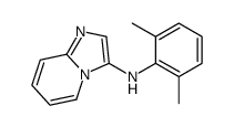 N-(2,6-dimethylphenyl)imidazo[1,2-a]pyridin-3-amine结构式