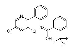 N-[2-(3,5-dichloropyridin-2-yl)phenyl]-2-(trifluoromethyl)benzamide Structure