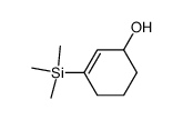 3-(trimethylsilyl)cyclohex-2-en-1-ol结构式