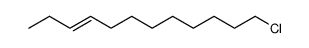 1-chloro-9E-dodecene结构式