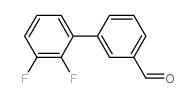 3-(2,3-Difluorophenyl)benzaldehyde structure