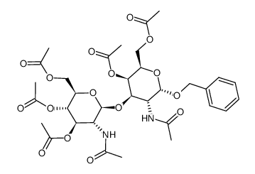 Benzyl 2-(Acetylamino)-2-deoxy-3-O-[3,4,6-tri-O-acetyl-2-(acetylamino)-2-deoxy-β-D-glucopyranosyl]-α-D-galactopyranoside 4,6-Diacetate picture
