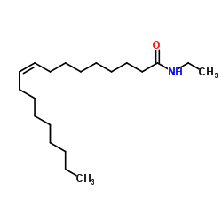(9Z)-N-Ethyl-9-octadecenamide结构式