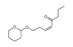 5-oxo-3(Z)-octen-1-ol tetrahydropyranyl ether Structure