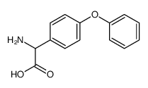 AMINO-(4-PHENOXY-PHENYL)-ACETIC ACID structure