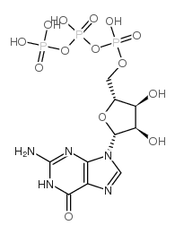 guanosine 5'-(tetrahydrogen triphosphate) Structure