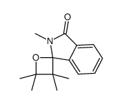 2,2',2',3',3'-pentamethylspiro[isoindole-3,4'-oxetane]-1-one Structure