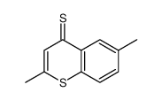 2,6-dimethylthiochromene-4-thione结构式