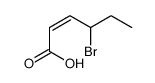 4-bromohex-2-enoic acid Structure