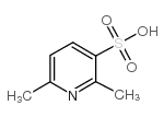 2,6-Dimethylpyridine-3-sulfonic acid结构式