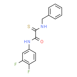 2-(Benzylamino)-N-(3,4-difluorophenyl)-2-thioxoacetamide picture
