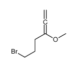 6-bromo-3-methoxyhexa-1,2-diene Structure
