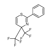2-phenyl-4,4-bis(trifluoromethyl)-1,3-thiazine Structure