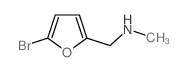 N-[(5-Bromo-2-furyl)methyl]-N-methylamine结构式