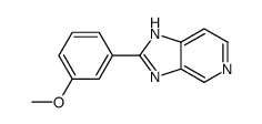 2-(3-methoxyphenyl)-3H-imidazo[4,5-c]pyridine Structure