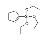 cyclopenten-1-yl(triethoxy)silane结构式