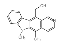 (5,6-dimethylpyrido[4,3-b]carbazol-11-yl)methanol Structure
