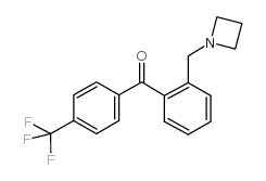 2-AZETIDINOMETHYL-4'-TRIFLUOROMETHYLBENZOPHENONE picture
