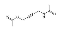 1-Acetamino-4-acetoxy-butin-(2) Structure