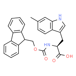 N-Fmoc-6-methyl-L-tryptophan Structure