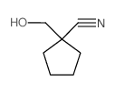 1-(Hydroxymethyl)cyclopentane-1-carbonitrile structure