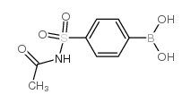 (4-(N-Acetylsulfamoyl)phenyl)boronic acid structure