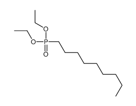Diethyl nonylphosphonate Structure