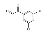(3,5-Dichlorophenyl)(oxo)acetaldehyde Structure