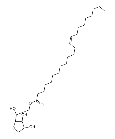 1,4-anhydro-D-glucitol (Z)-6-(13-docosenoate)结构式