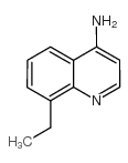 4-氨基-8-乙基喹啉结构式