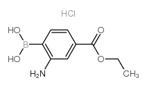 (2-AMINO-4-(ETHOXYCARBONYL)PHENYL)BORONIC ACID HYDROCHLORIDE picture