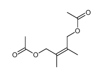 (Z)-1,4-diacetoxy-2,3-dimethyl-2-butene Structure